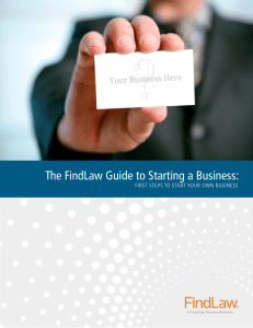 The FindLaw Guide to Starting a Business
