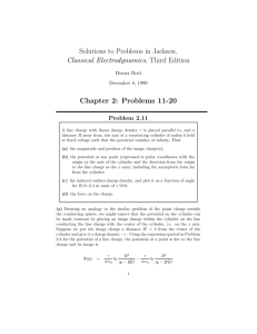 Solutions to Problems in Jackson, Classical