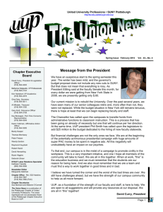 February 2012 Newsletter