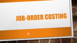 Job-Order Costing - Hadi Cahyono WebBlog