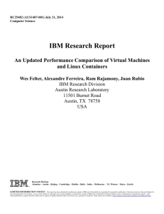 IBM Research Report: An Updated Performance Comparison of