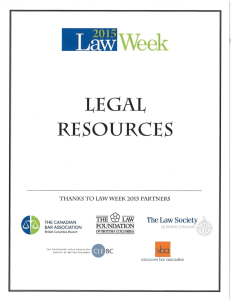 Legal Resources Package