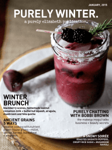 the Purely Winter Magazine.