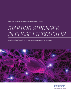 starting stronger in phase i through iia