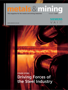 Driving Forces of the Steel Industry