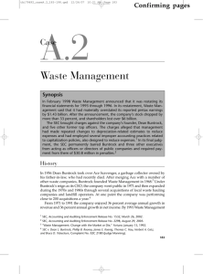 Waste Management - Manajemen Files Narotama
