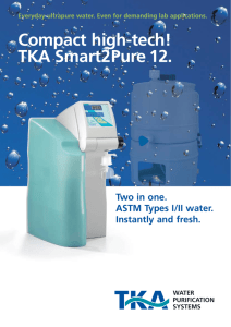 Compact high-tech! TKA Smart2Pure 12.