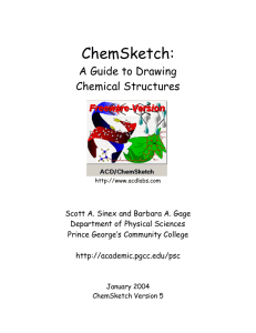 ChemSketch - Prince George's Community College
