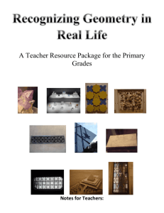 A Teacher Resource Package for the Primary Grades