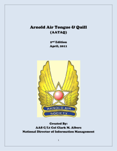 Arnold Air Tongue & Quill