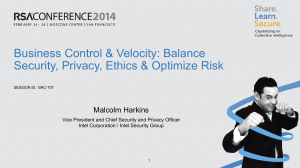Business Control & Velocity: Balance Security