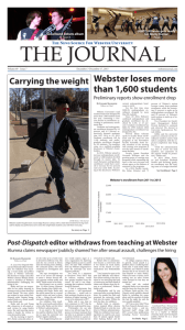 Webster loses more than 1,600 students