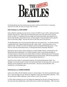 Bootleg Beatles Band Biog