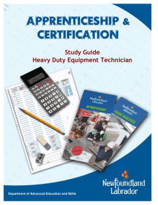 Study Guide Heavy Duty Equipment Technician