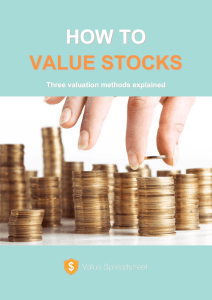 how to value stocks
