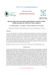 Spectroscopic characterization and biological evolution of ortho