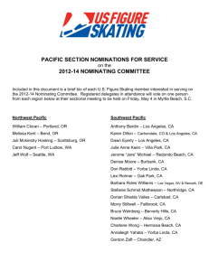 Pacific Coast Nominating Committee Nominations