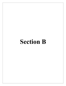 Section B - Molina Healthcare