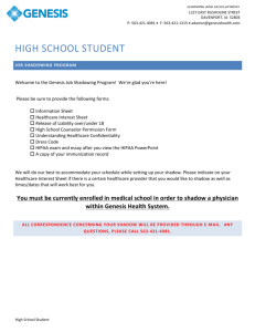 high school student - Genesis Health System