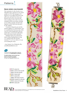 Patterns - Bead and Button Magazine