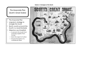 The Anaconda Plan (Scott's Great Snake)