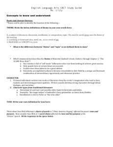 CRCT Study Guide Handout