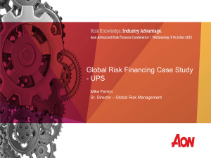 Global Risk Financing Case Study