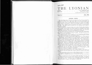 lyonian - The Lyonian Association
