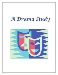 A Drama Study - MISD ELAR Wiki