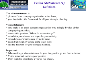 Vision Statements (1)