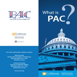 For complete information on PAC, please click here.