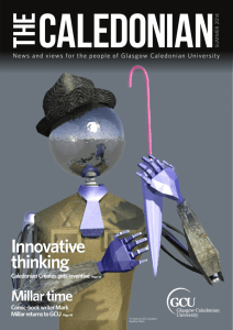 Innovative thinking - Glasgow Caledonian University