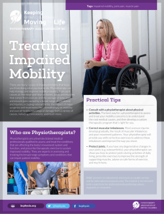 Treating Impaired Mobility