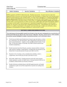 Income & Resident Rent Calculation Worksheet