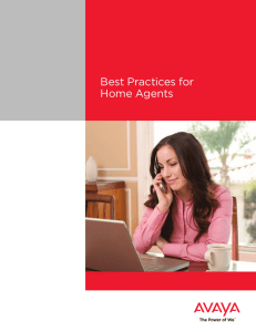 Best Practices for Home Agents