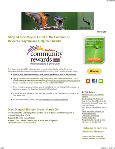 Shop At Fred Meyer? Enroll in the Community Rewards Program