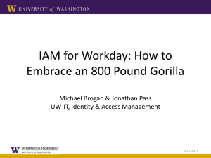 IAM for Workday: How to Embrace an 800 Pound Gorilla