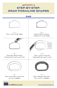 step-by-step: draw formline shapes