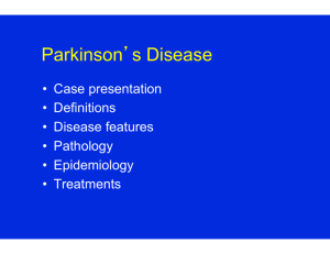 Parkinson's Disease - Brain & Cognitive Sciences
