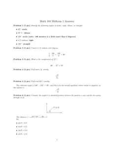 Math 104 Midterm 1 Answers - Pepperdine Math Department