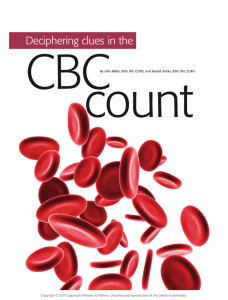 CBC count