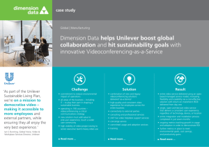 Dimension Data helps Unilever boost global collaboration and hit