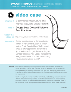 Google Data Center Effciency Best Practices
