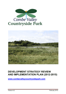 Combe Valley Countryside Park Development Strategy and