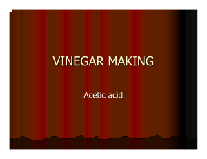 Vinegar Making - UC Food Safety