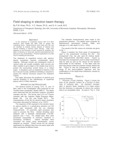 Field shaping in electron beam therapy