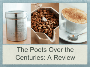 The Poets Over the Centuries: A Review