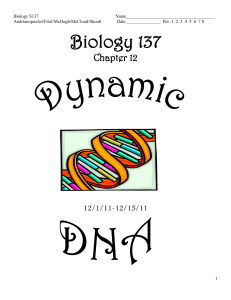Biology 137