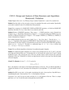 CS513: Design and Analysis of Data Structures and Algorithms