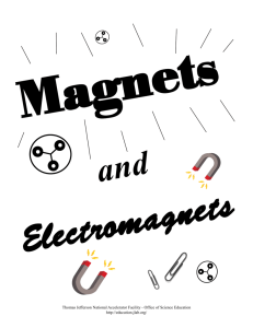 Magnets And Electromagnets - Science Education at Jefferson Lab